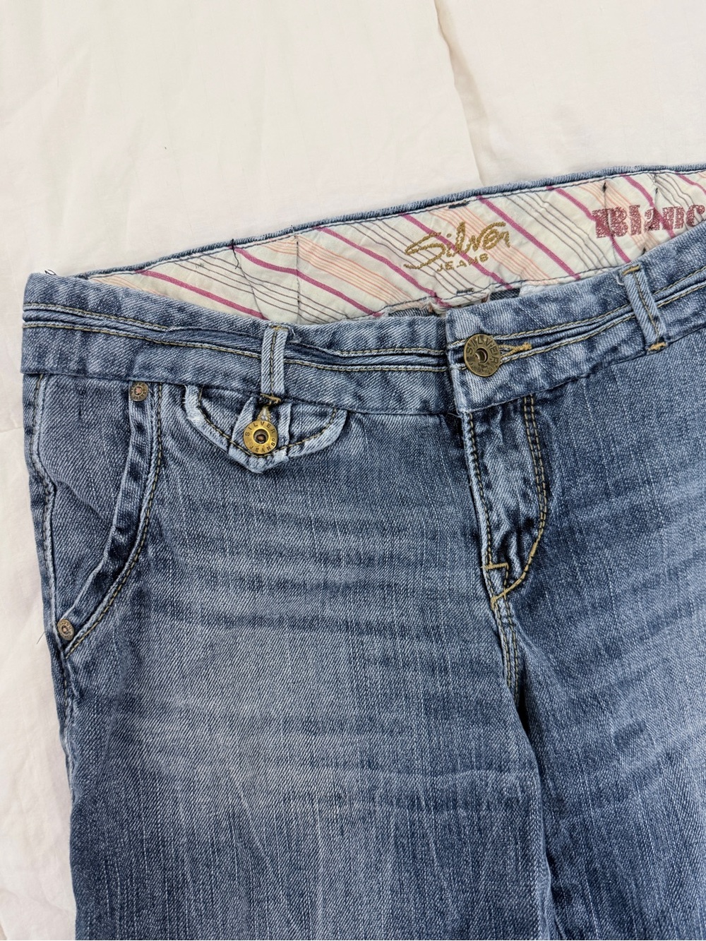 Silver Jeans Blanca Y2K Jeans - Picture 6 of 13